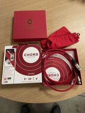 Chord Company Shawline XLR Interconnects 1.5 Metre Pair Excellent Condition Used