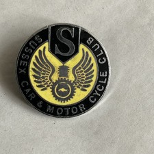  Sussex Car And Motor Cycle Club Badge