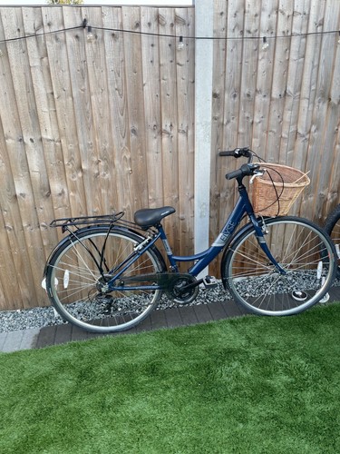 Womens hybrid bike navy blue - womens,