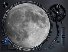 Moon Image Cool Quirky Fun 12"