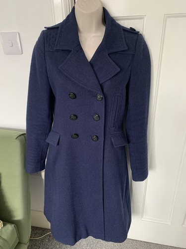 Superdry coat size navy blue - superdry,