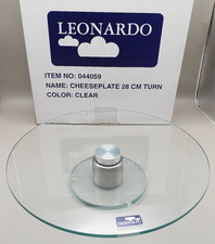 LEONARDO GLASS FOOTED, TURNING