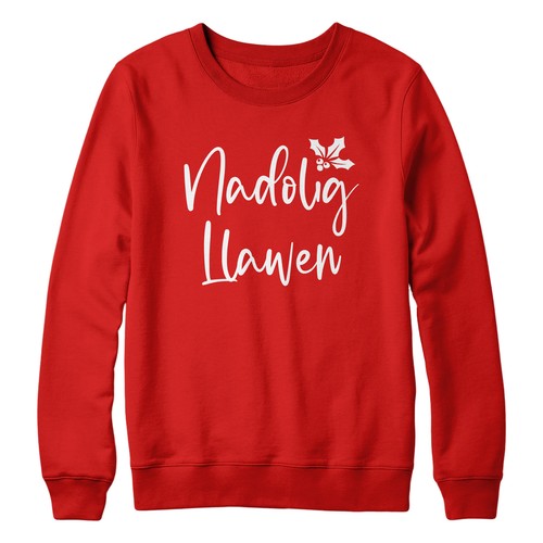 Unisex nadolig llawen welsh - unisex,