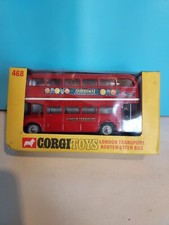 corgi routemaster 468 LONDON TRANSPORT " OUTSPAN ORANGES" (1967).First casting.