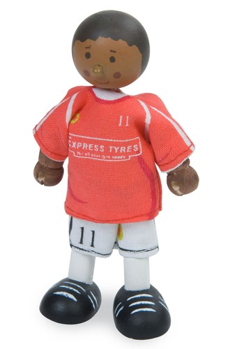 Red footballer no11 sport - red,