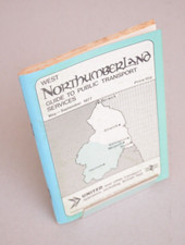 Bus Coach Timetable West Northumberland Public Transport United BR May 1977