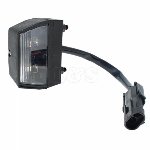 Number plate lamp fits jcb - number,