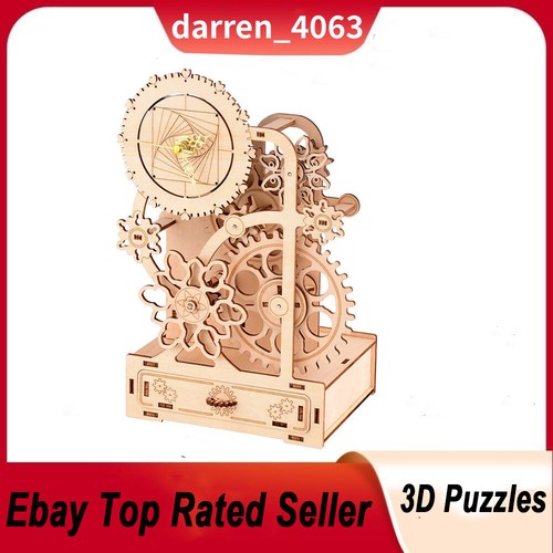 Wooden puzzles diy music - 3d,