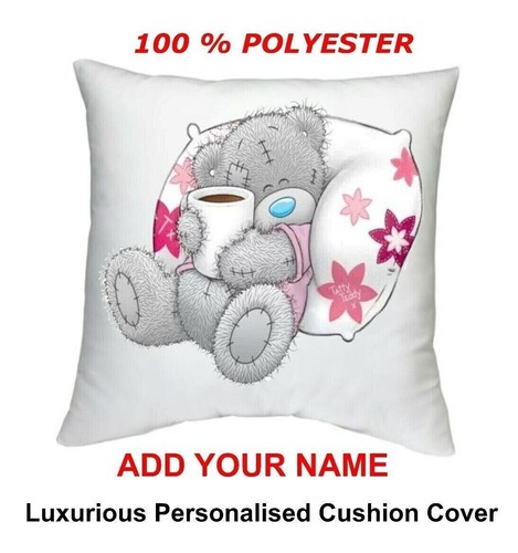Personalised grey teddy bear - personalised,