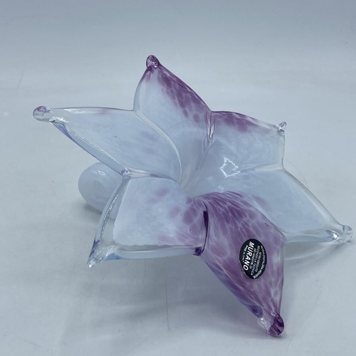 Murano hand blown lily - hand,