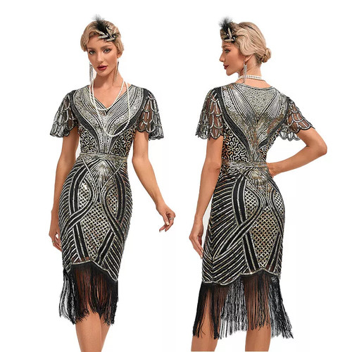 1920s flapper dress - flapper,