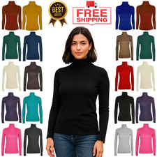 Women's Long Sleeve Polo Neck