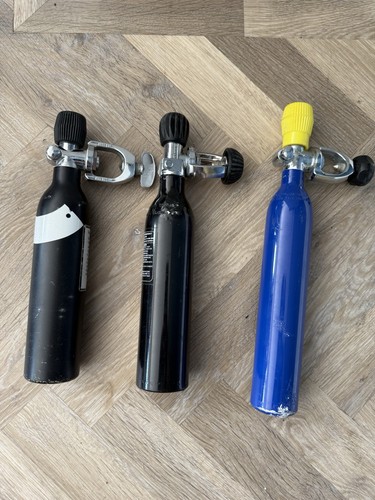 Small dive cylinders - cylinders, scuba