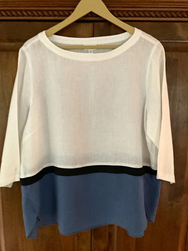 Jill love linen - love, colorblock