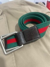 Gucci Canvas Webbing Belt -