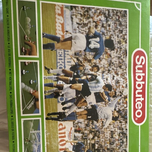 Subbuteo football set boxed - set,