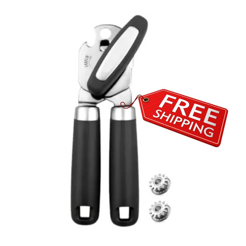 Tin can opener stainless - tin,