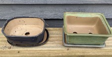 VINTAGE  JAPANESE ? BONSAI POTS