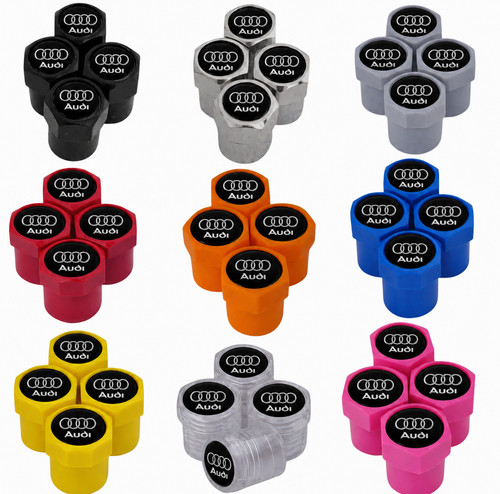 Audi plastic wheel valve dust - plastic,