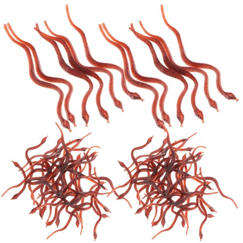 100pcs halloween snake toys - 100pcs,