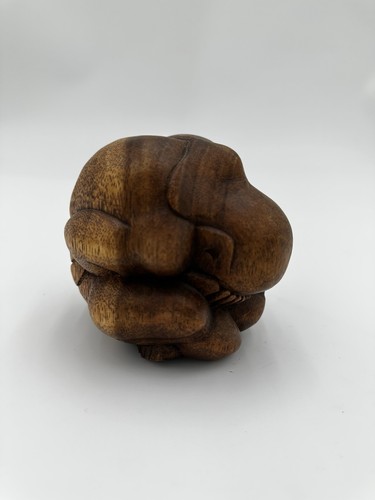 Vintage wooden crying weeping - vintage,