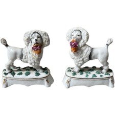 Pair Antique Staffordshire