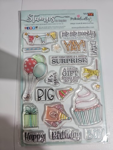 Polkadoodles big birthday - big,