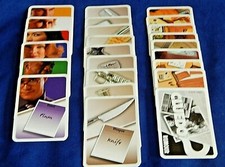 Cluedo Cards Spare Pieces 2008