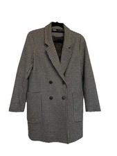 Zara Houndstooth Check