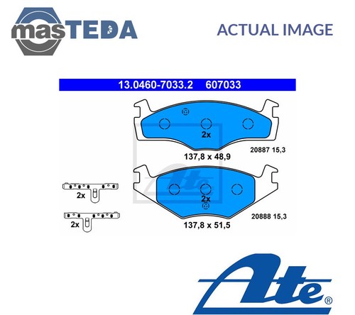 130460 70332 brake - pads, set
