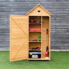 Wooden Garden Shed, 5 Shelves