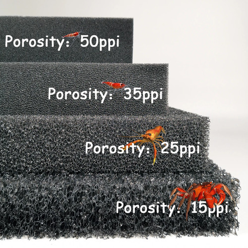 Thick black aquarium filter - thick,
