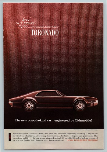 1966 oldsmobile toronado - 1966,