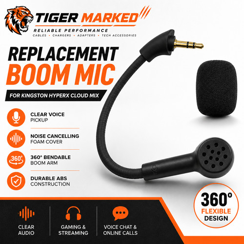 Replacement boom mic - boom, kingston