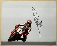 Carl Fogarty Superbike Legend Autographed Signed Photo + COA