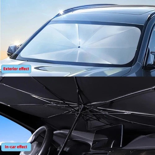 Foldable car windshield - car,