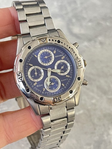 Sekonda mens 40mm chronograph - sekonda,