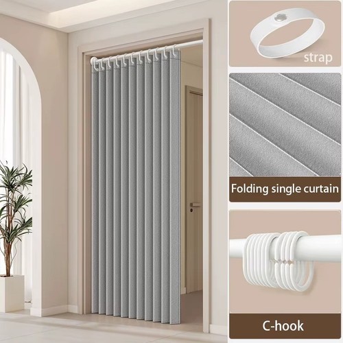 Pvc folding door oak effect - folding,