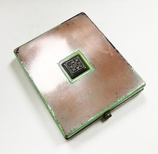 Art deco powder compact - deco,