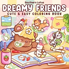 Dreamy Friends Coloring Book