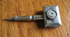 VINTAGE TRAMMEL POINT BEAM COMPASS TOOL