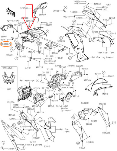 Kawasaki ninja se - kawasaki, sx