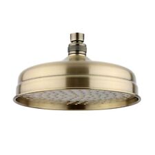 Fixed Shower Head Traditional Large 200mm Antique Bronze Solid Brass ENKI R08
