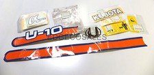 Kubota "U10 Series" Excavator Label Kit - *RA11857102*