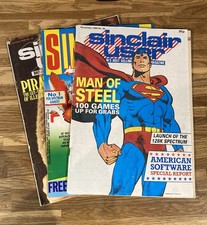 3 X Sinclair User Magazines