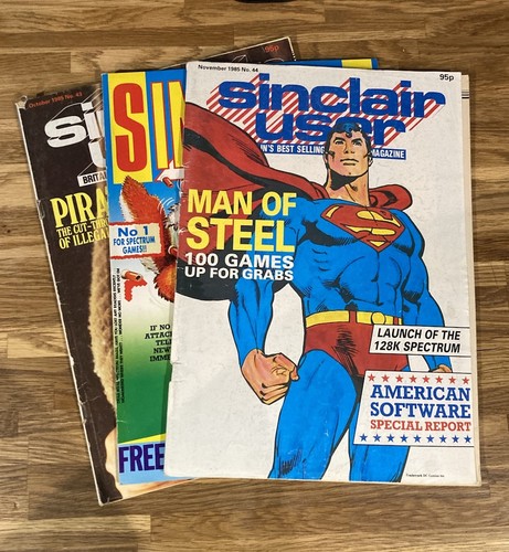 Sinclair user magazines - 3,