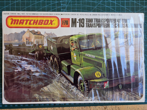 Matchbox tank transporter - matchbox, m-19