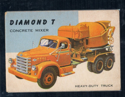 1953 topps world wheels - world, on