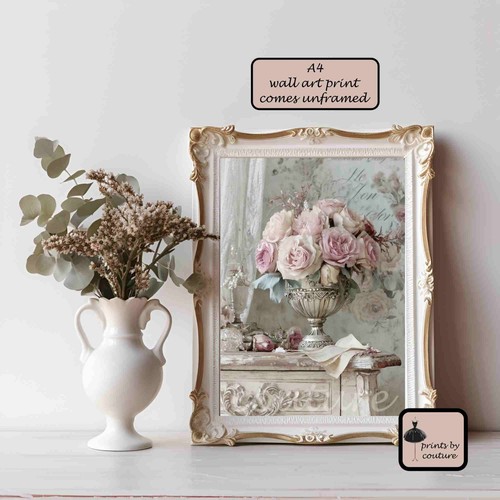 French shabby chic wall art - shabby, chic,