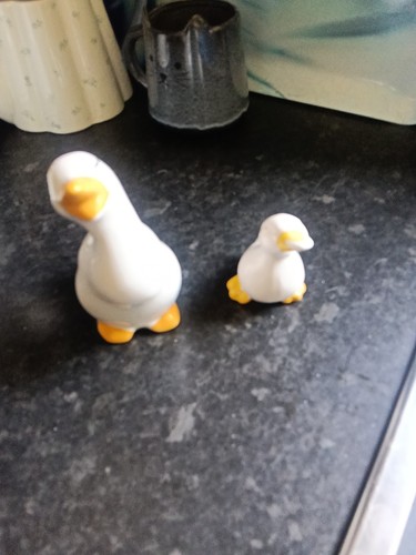 11cm white orange duck - 11cm,
